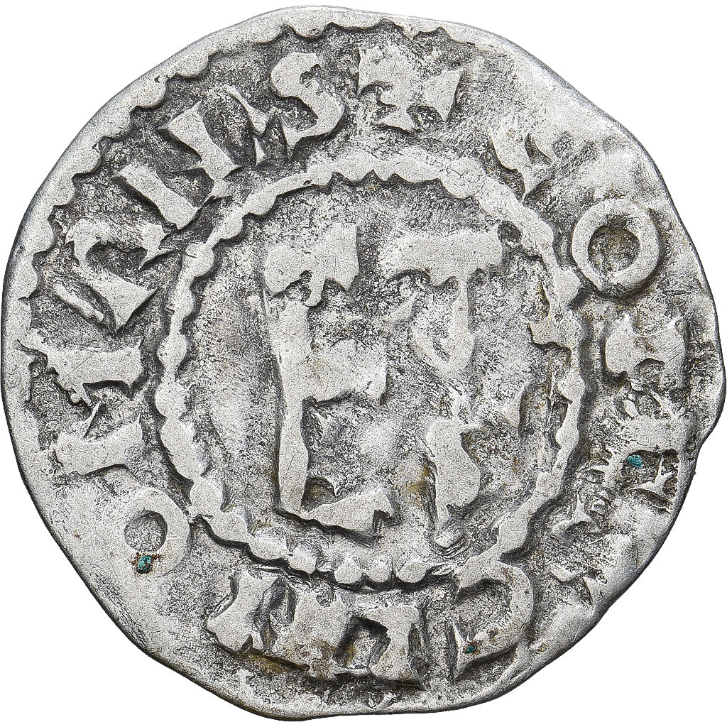 Moneda, Francia, Maine, Herbert I, Denier, ND (1015-1246), Le Mans, MBC, Plata