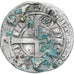 Moneda, Francia, Flanders, Louis II de Mâle, Gros, 1346-1384, BC+, Plata