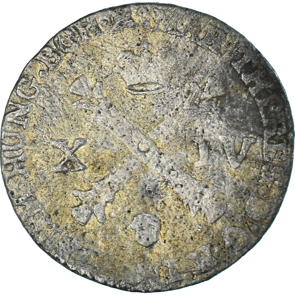 Moneda, PAÍSES BAJOS AUSTRIACOS, Maria Theresa, 14 Liards, 1758-1778, Brussels
