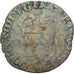 Moneda, Francia, Henri IV, Douzain aux deux H, BC, Vellón, Gadoury:551