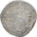Moneda, Francia, Henri III, Douzain aux deux H, 1576, BC+, Vellón, Gadoury:467