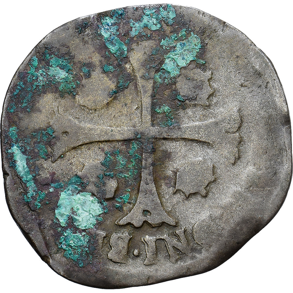 Munten, Frankrijk, Henri IV, Douzain aux deux H, ZG+, Billon, Gadoury:551