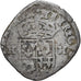 Moneda, Francia, Henri IV, Douzain du Dauphiné aux 2 H, 1594, Grenoble, BC+