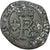 Coin, France, Charles VIII, Dizain Karolus, 1488, Saint-Lô, VF(30-35), Billon