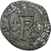 Coin, France, Charles VIII, Dizain Karolus, 1488, Saint-Lô, VF(30-35), Billon