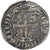 Coin, France, Charles VI, Blanc Guénar, 1385-1389, Tournai, VF(30-35), Billon