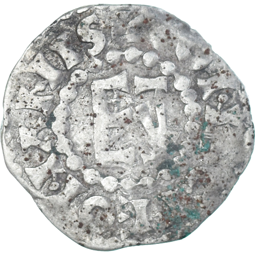 Moneta, Francja, Maine, Herbert I, Denier, ND (1015-1246), Le Mans, VF(20-25)