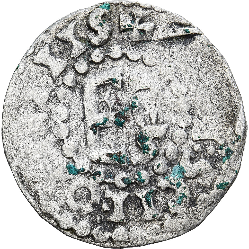 Moneda, Francia, Maine, Herbert I, Denier, ND (1015-1246), Le Mans, BC+, Plata