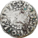 Moneda, Francia, Maine, Herbert I, Denier, ND (1015-1246), Le Mans, BC+, Plata