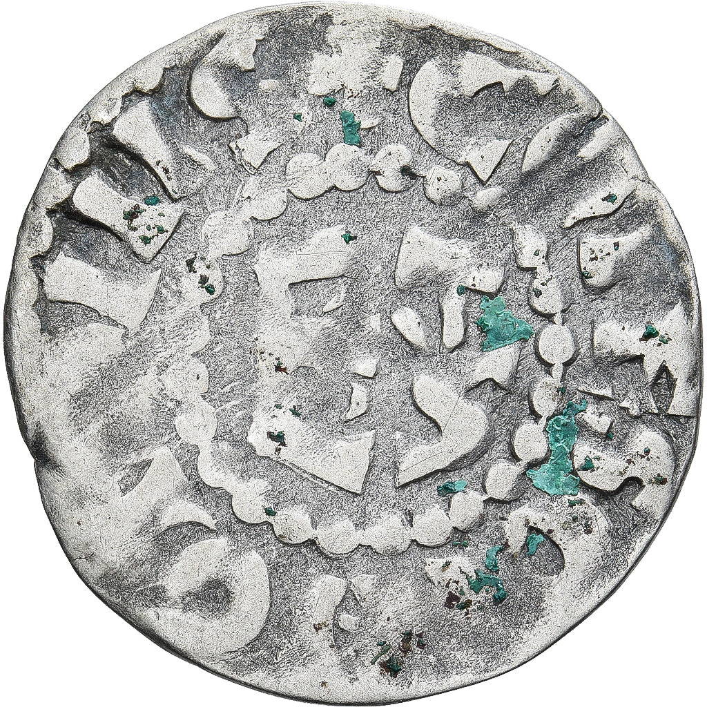 Moneda, Francia, Maine, Herbert I, Denier, ND (1015-1246), Le Mans, BC+, Plata
