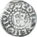 Moneda, Francia, Maine, Herbert I, Denier, ND (1015-1246), Le Mans, BC+, Plata
