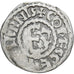 Moneda, Francia, Maine, Herbert I, Denier, ND (1015-1246), Le Mans, BC+, Plata