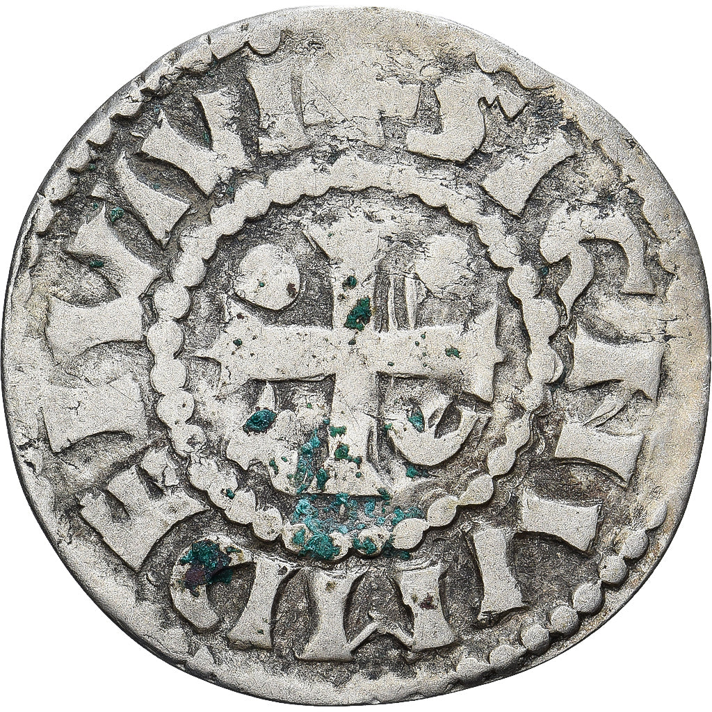 Coin, France, Maine, Herbert I, Denier, ND (1015-1246), Le Mans, VF(30-35)