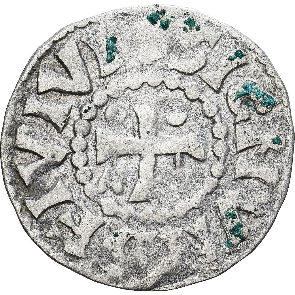Moneda, Francia, Maine, Herbert I, Denier, ND (1015-1246), Le Mans, MBC, Plata