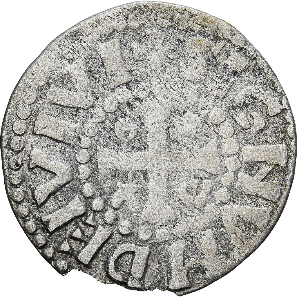Moneda, Francia, Maine, Herbert I, Denier, ND (1015-1246), Le Mans, MBC, Plata