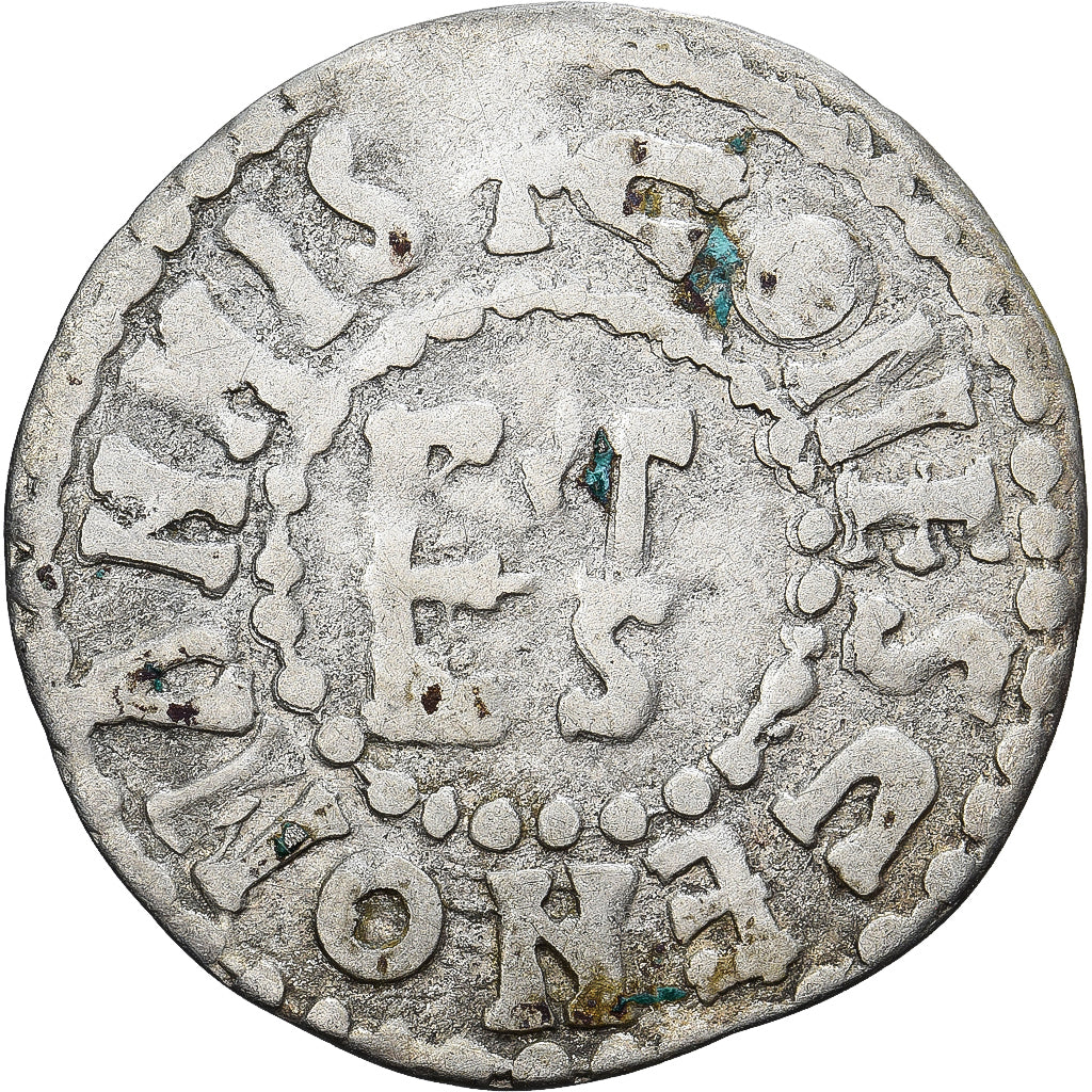 Moneda, Francia, Maine, Herbert I, Denier, ND (1015-1246), Le Mans, MBC+, Plata