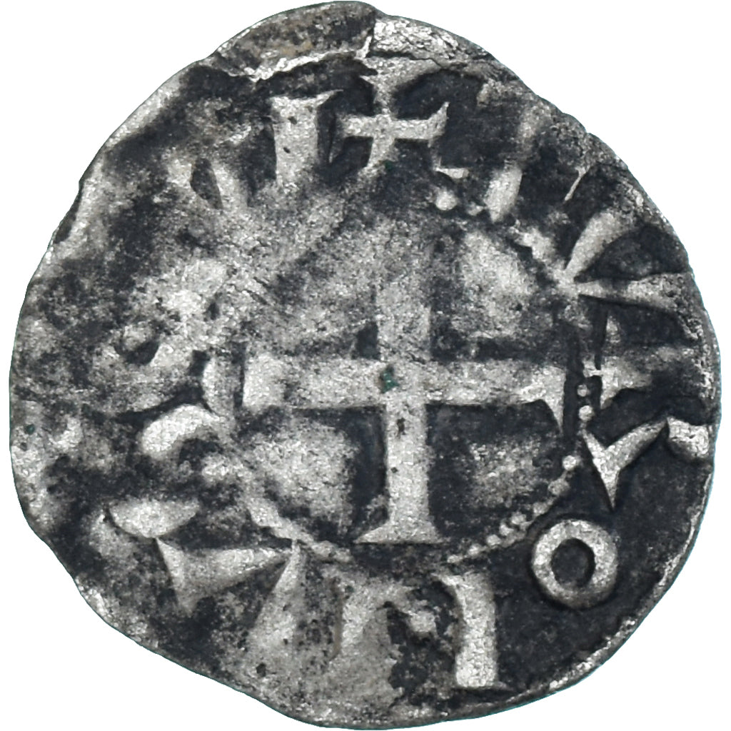 Munten, Frankrijk, Touraine, Denier Tournois, ca. 1150-1200, Saint-Martin de