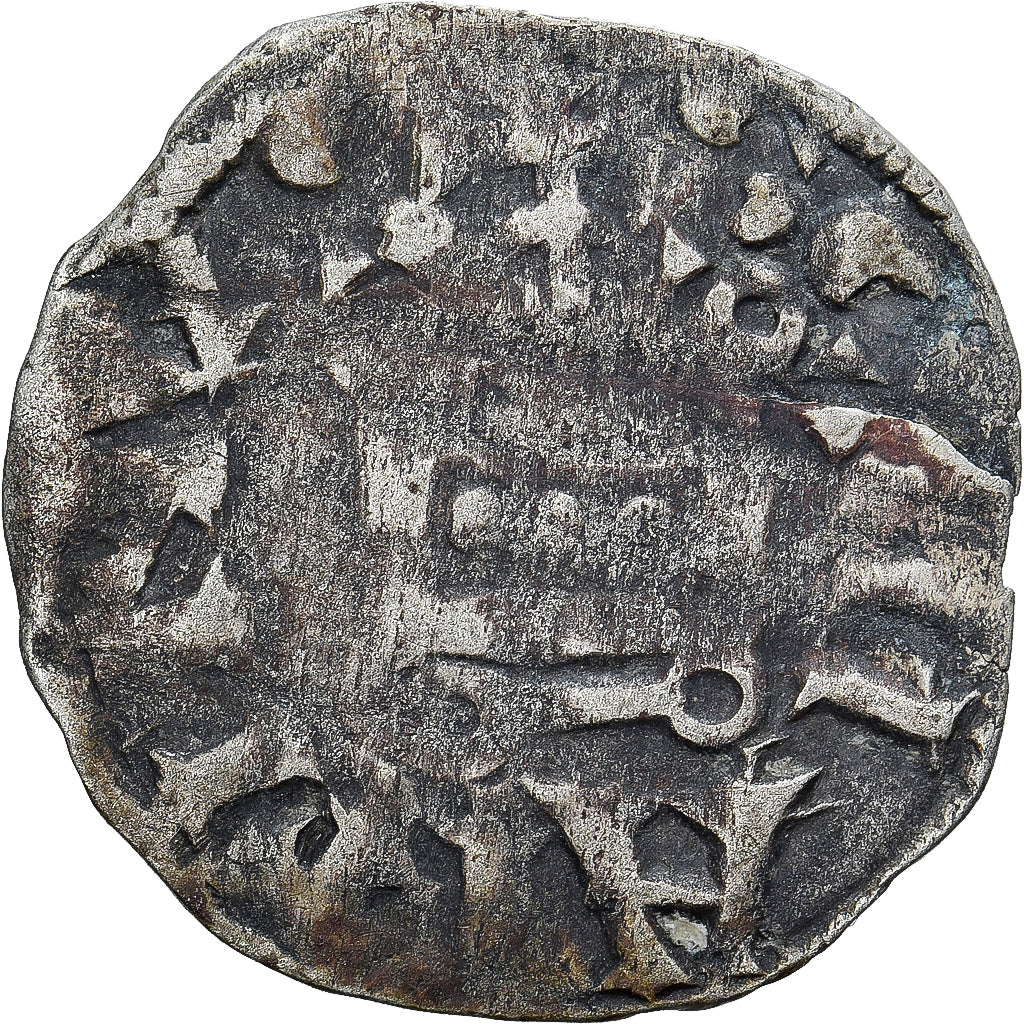 Moneda, Francia, Touraine, Denier Tournois, ca. 1150-1200, Saint-Martin de