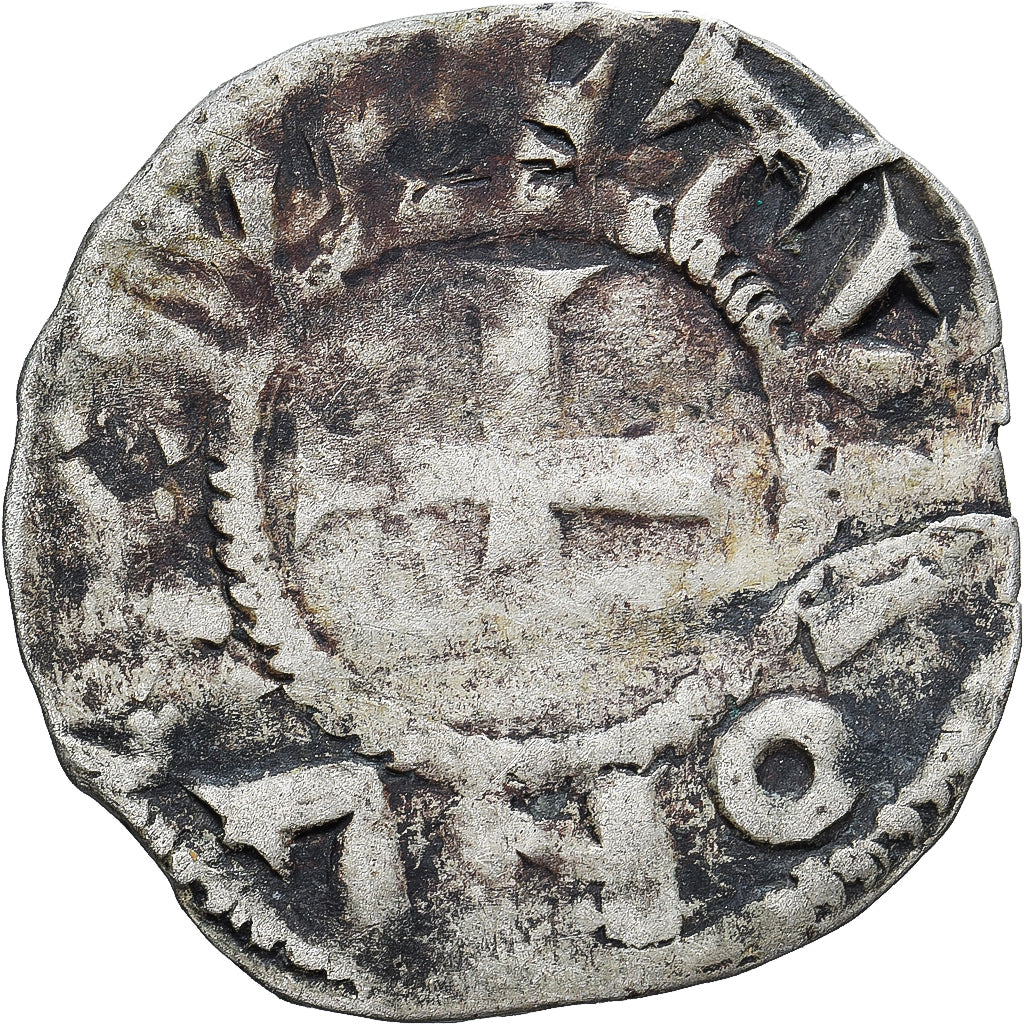 Moneda, Francia, Touraine, Denier Tournois, ca. 1150-1200, Saint-Martin de