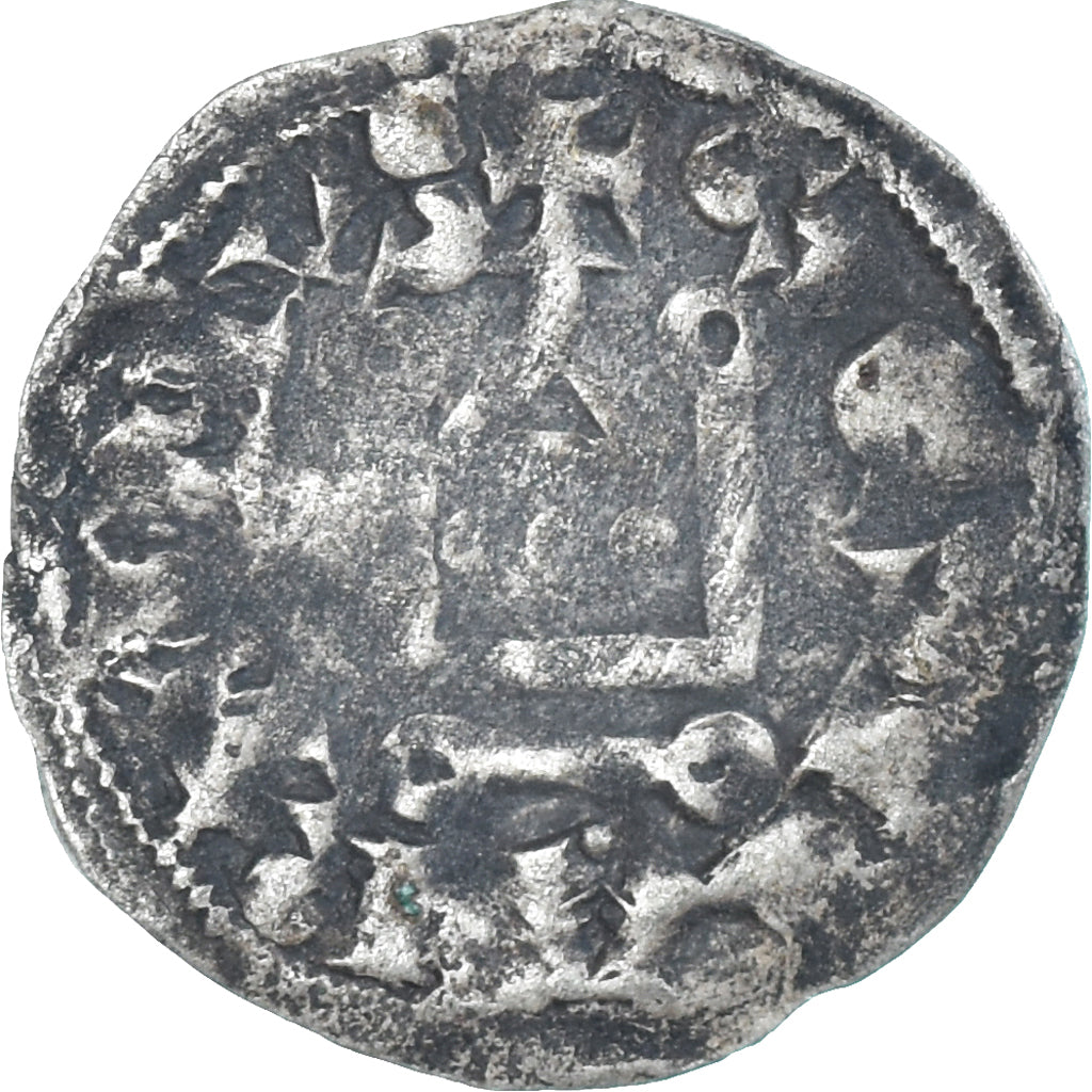 Munten, Frankrijk, Touraine, Denier Tournois, ca. 1150-1200, Saint-Martin de