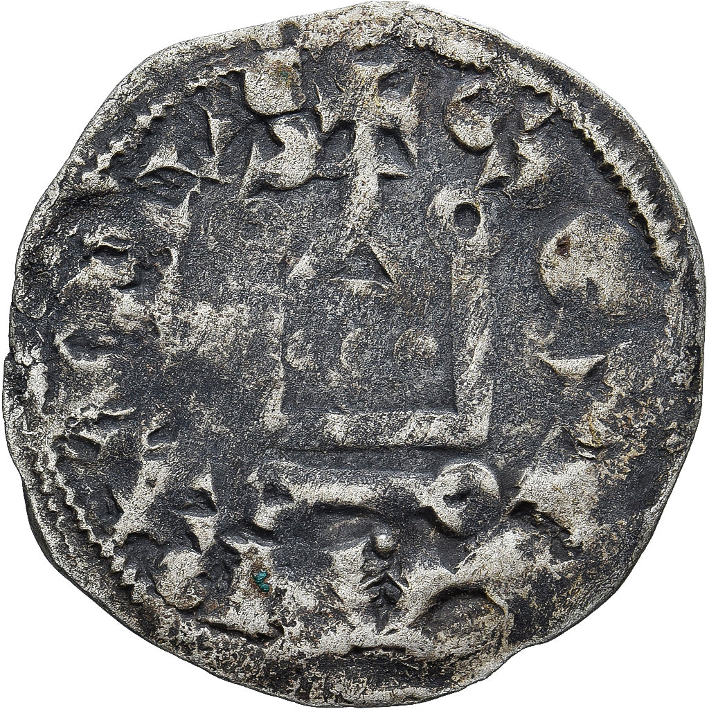 Moneda, Francia, Touraine, Denier Tournois, ca. 1150-1200, Saint-Martin de