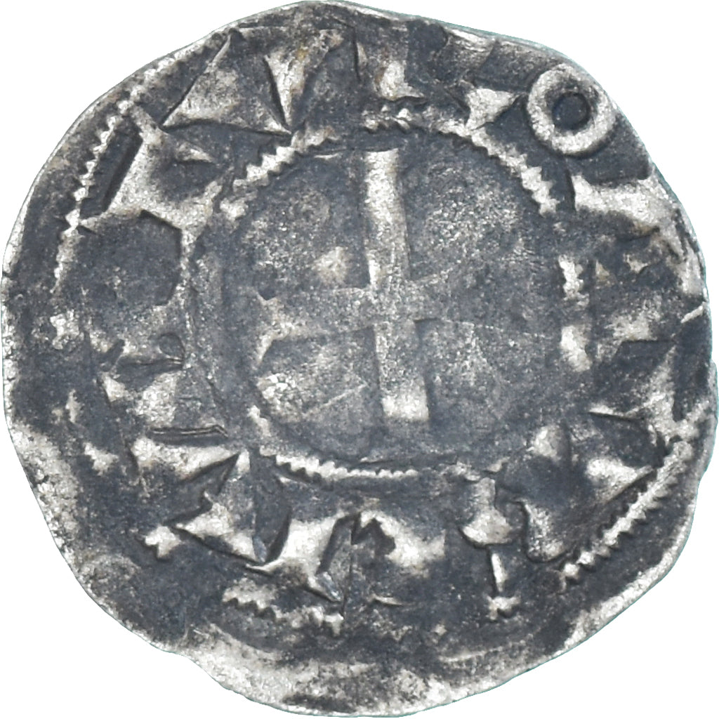 Munten, Frankrijk, Touraine, Denier Tournois, ca. 1150-1200, Saint-Martin de
