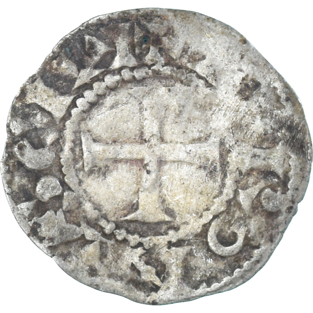 Munten, Frankrijk, Touraine, Denier Tournois, ca. 1150-1200, Saint-Martin de