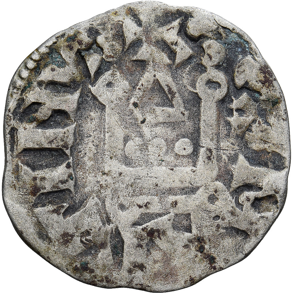 Moneda, Francia, Touraine, Denier Tournois, ca. 1150-1200, Saint-Martin de