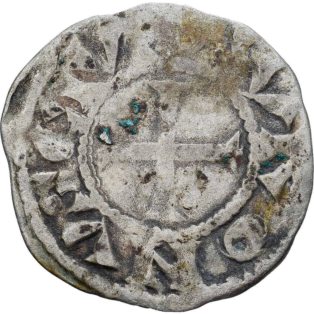 Moneda, Francia, Touraine, Denier Tournois, ca. 1150-1200, Saint-Martin de