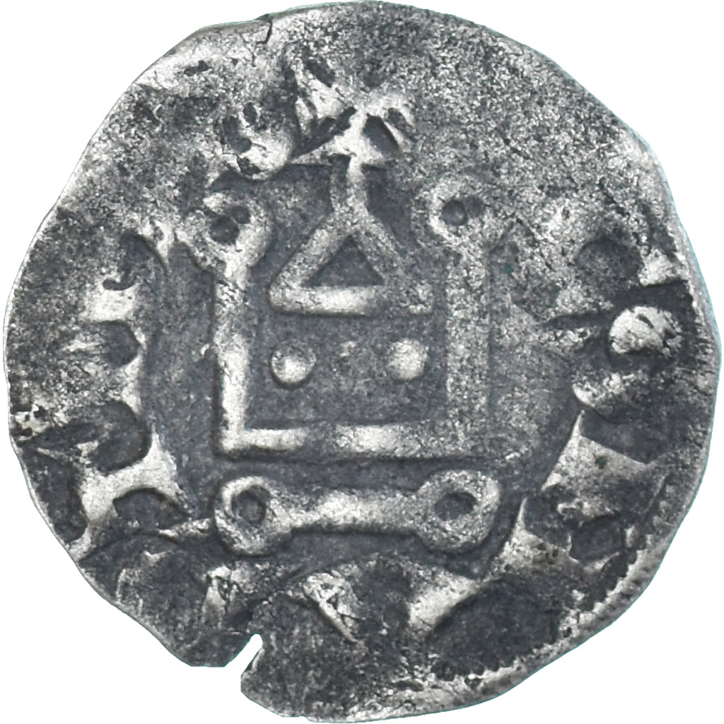 Munten, Frankrijk, Touraine, Denier Tournois, ca. 1150-1200, Saint-Martin de