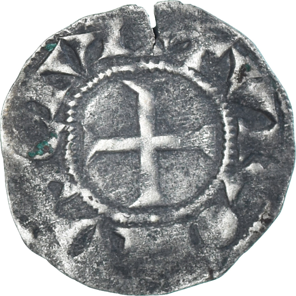 Munten, Frankrijk, Touraine, Denier Tournois, ca. 1150-1200, Saint-Martin de