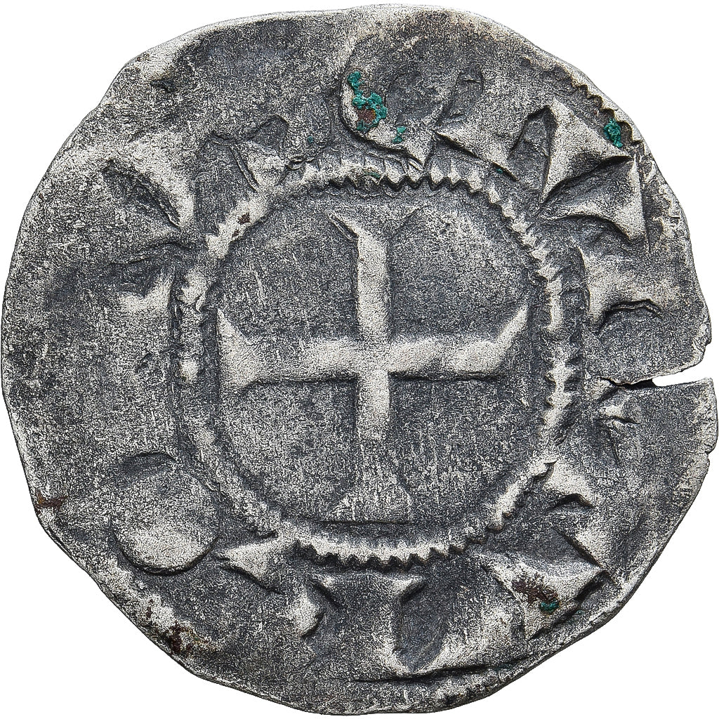 Moneda, Francia, Touraine, Denier Tournois, ca. 1150-1200, Saint-Martin de