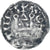 Moeda, França, Touraine, Denier Tournois, ca. 1150-1200, Saint-Martin de Tours