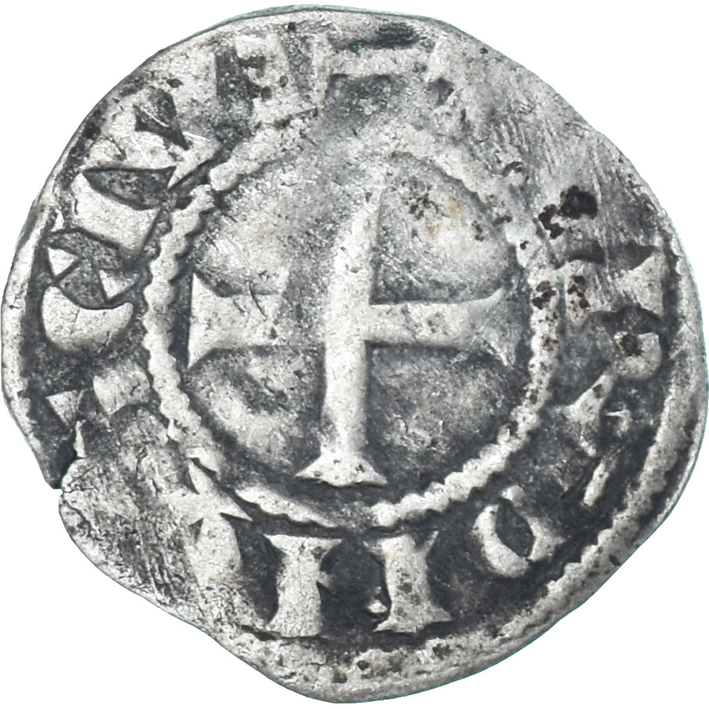 Moneda, Francia, Touraine, Denier Tournois, ca. 1150-1200, Saint-Martin de