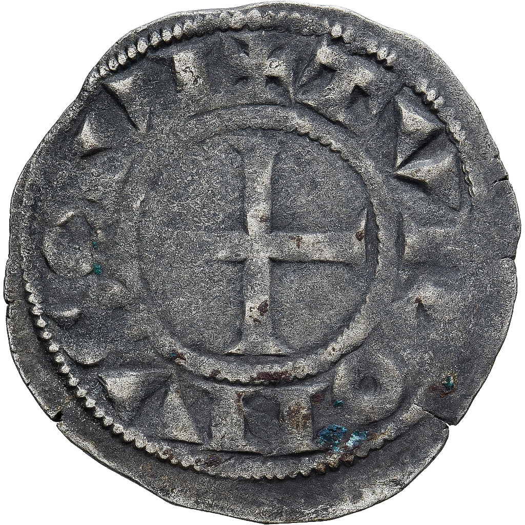 Moneda, Francia, Touraine, Denier Tournois, ca. 1150-1200, Saint-Martin de