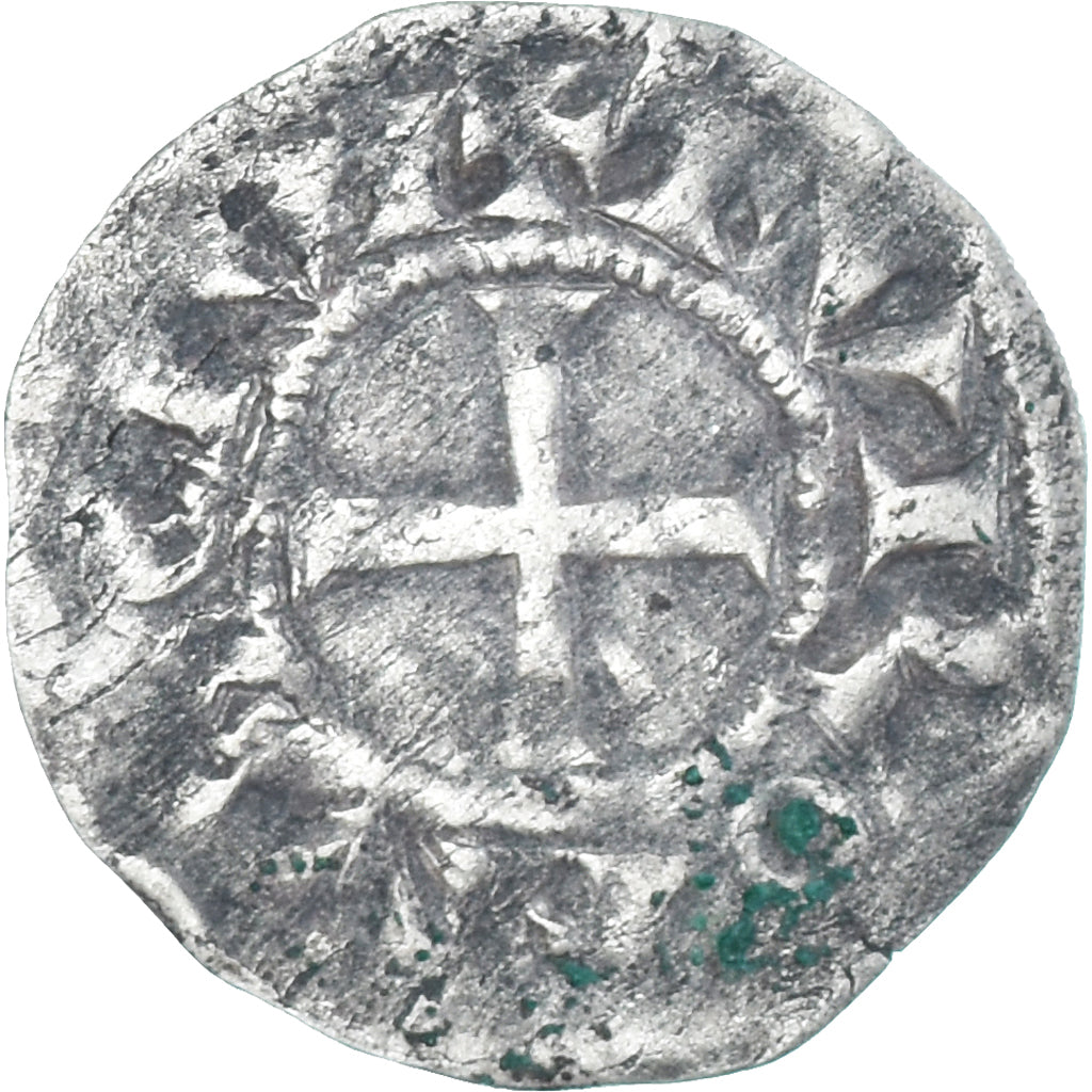 Munten, Frankrijk, Touraine, Denier Tournois, ca. 1150-1200, Saint-Martin de