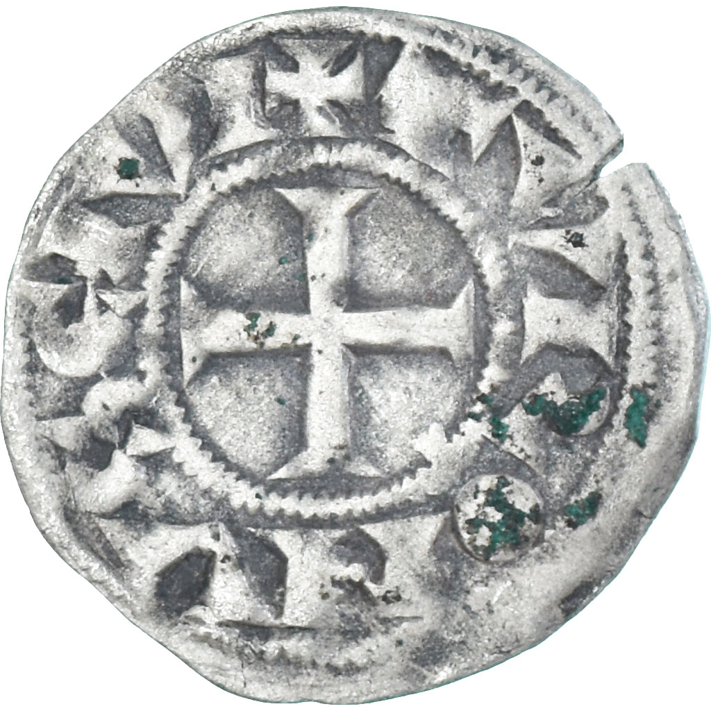 Munten, Frankrijk, Touraine, Denier Tournois, ca. 1150-1200, Saint-Martin de