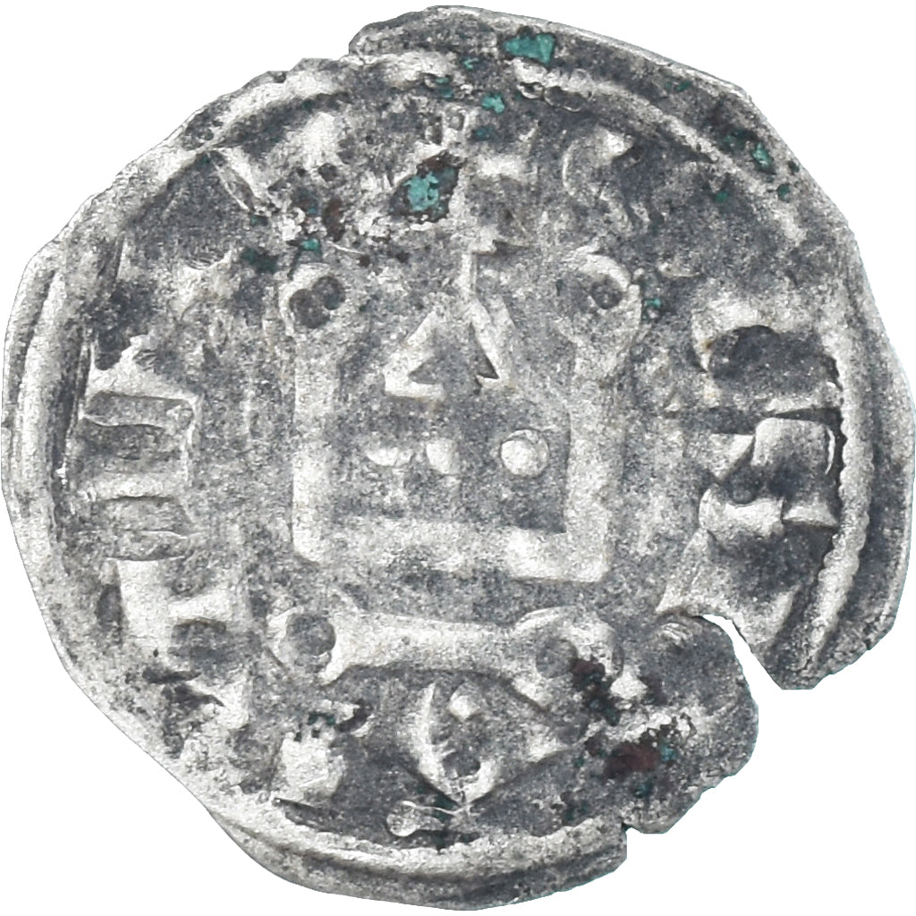 Munten, Frankrijk, Touraine, Denier Tournois, ca. 1150-1200, Saint-Martin de