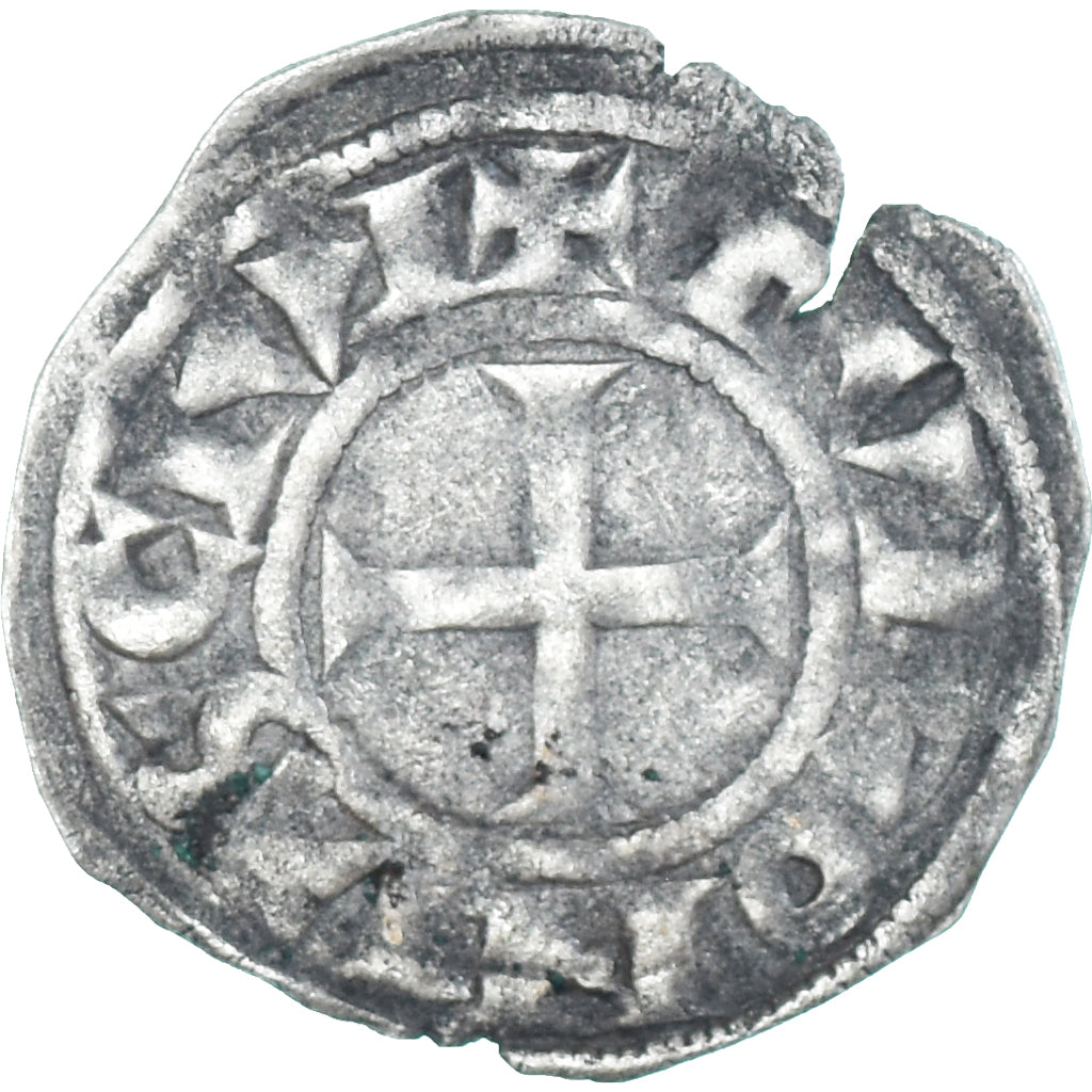 Munten, Frankrijk, Touraine, Denier Tournois, ca. 1150-1200, Saint-Martin de