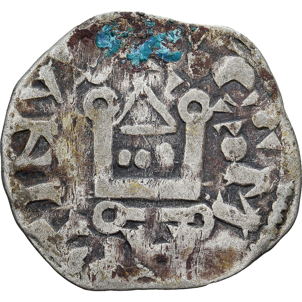 Moneda, Francia, Touraine, Denier Tournois, ca. 1150-1200, Saint-Martin de