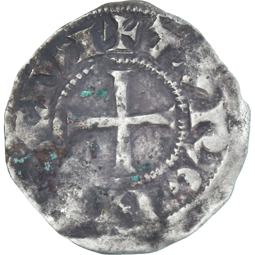 Moneda, Francia, Touraine, Denier Tournois, ca. 1150-1200, Saint-Martin de