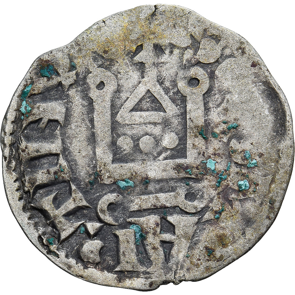 Moneda, Francia, Touraine, Denier Tournois, ca. 1150-1200, Saint-Martin de
