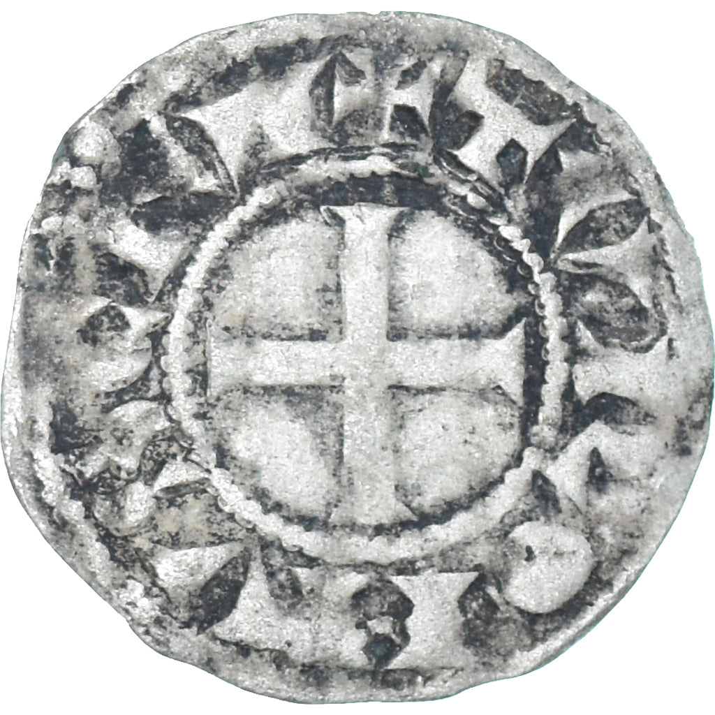 Moneta, Francia, Touraine, Denier Tournois, ca. 1150-1200, Saint-Martin de