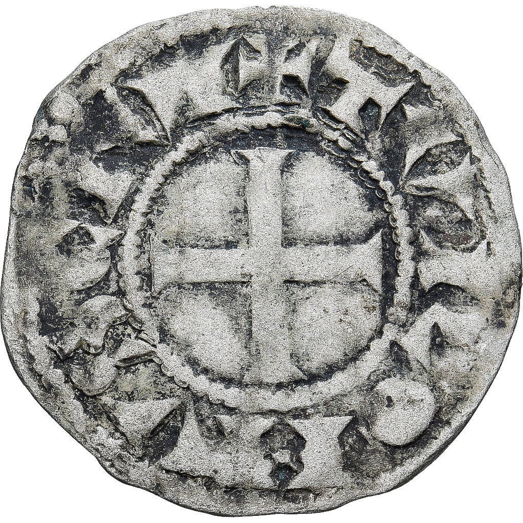 Moneda, Francia, Touraine, Denier Tournois, ca. 1150-1200, Saint-Martin de