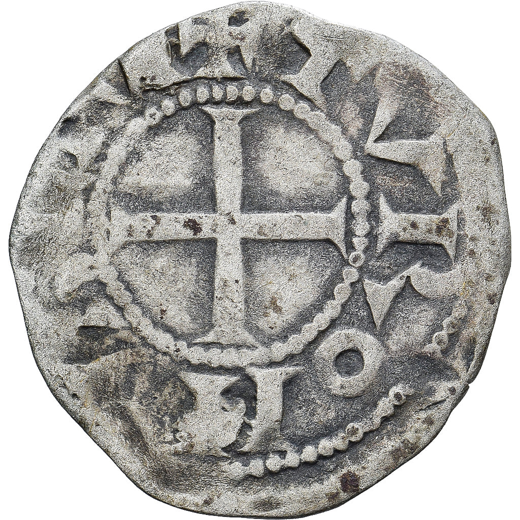 Moneda, Francia, Touraine, Denier Tournois, ca. 1150-1200, Saint-Martin de