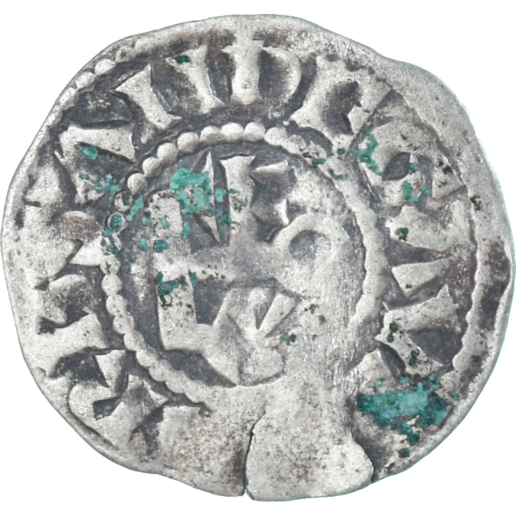 Moeda, França, Comté d'Anjou, Foulques IV, Denier, 1060-1109, Angers