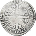 Moneda, Francia, Flanders, Louis II de Mâle, Gros, 1346-1384, BC+, Plata