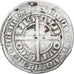 Moneda, Francia, Flanders, Louis II de Mâle, Gros, 1346-1384, BC+, Plata