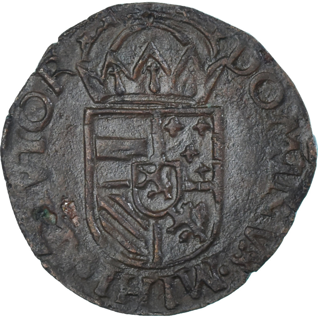 Moeda, Países Baixos Espanhóis, Philippe II, Duit of negenmanneke, 1597
