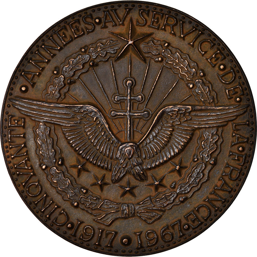 France, Medal, Martial Valin, Général d'Armée Aérienne, 1967, De Jaeger